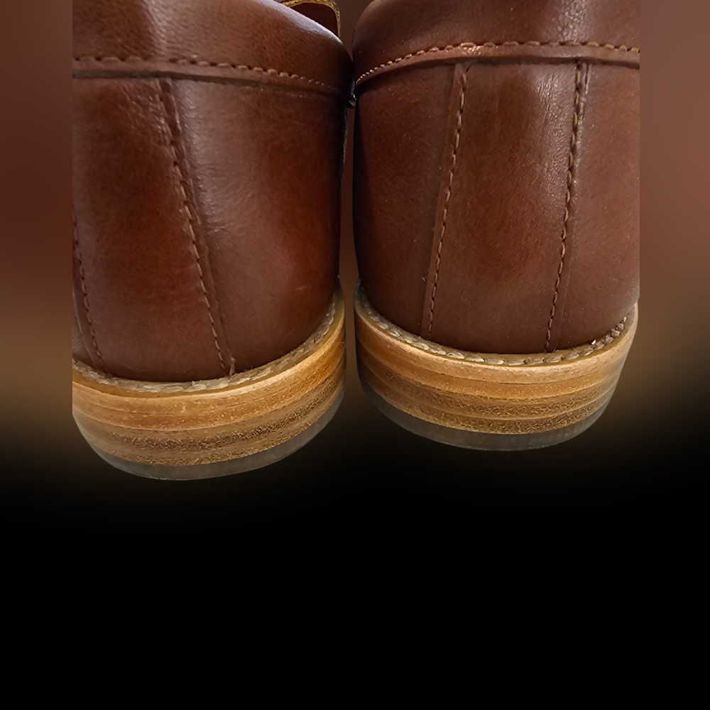 Patina Brown Leather Loafers shoes for Women sz 7.5 Portland - Picture 6 of 7
